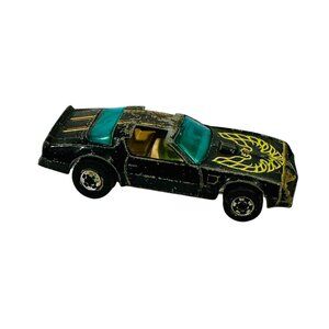 Hot Wheels Hot Bird 1977 Vintage Die-Cast Pontiac Trans Am Black Firebird 1:64